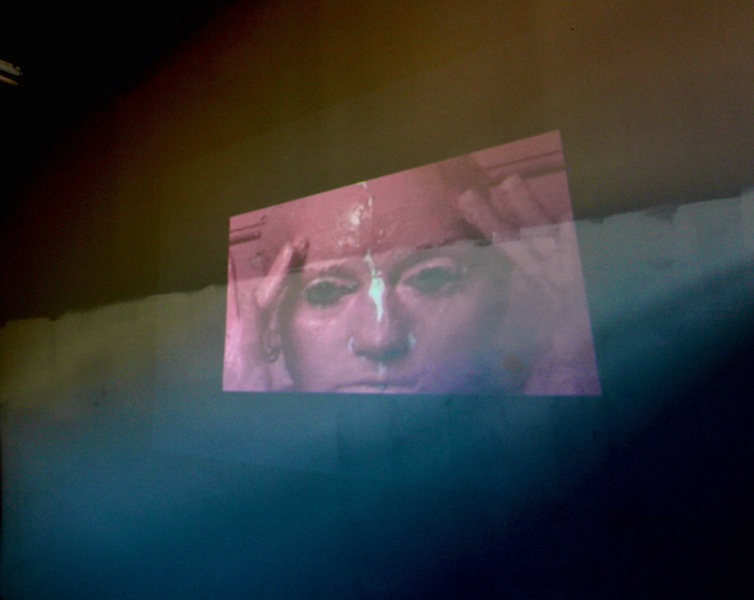 Maeshelle West-Davies, Baggage (Video Still from performance), 2014