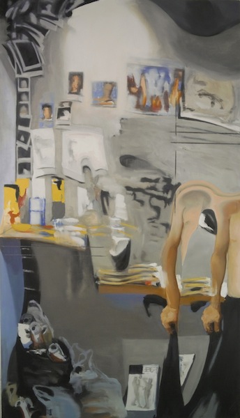 Eric Mavko, Untitled (Studio), 84x48"