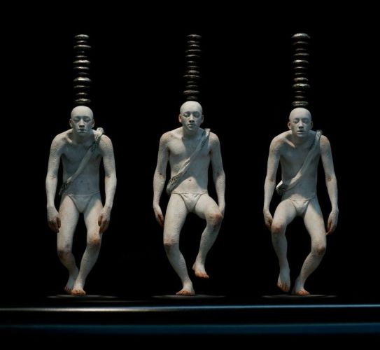 Chie Shimizu (assists Sol LeWitt) Sol Maquette No.7 1/5 edition 22”h x 20”w x 9”d (without base) sculpture/2013 