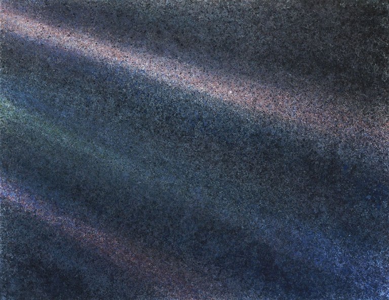 Ekaterina Smirnova "A Speckle Named Earth" Watercolor 40x52"