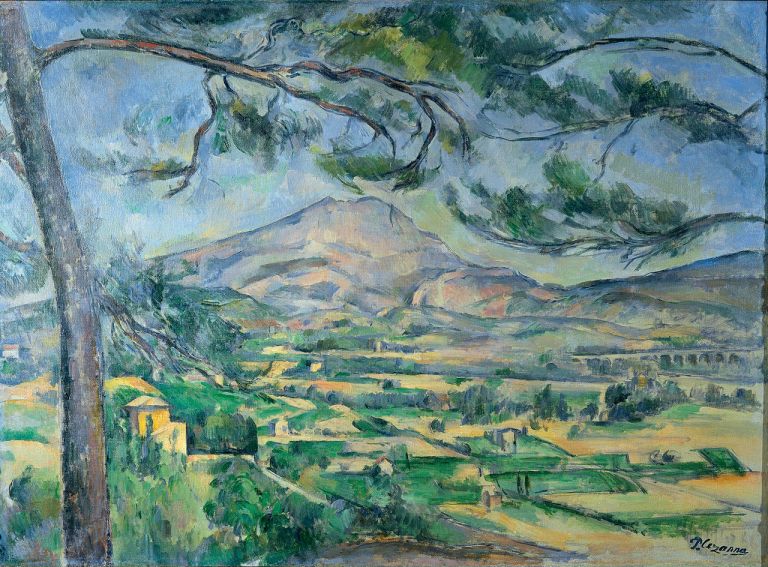 Mont Sainte-Victoire with Large Pine, 1887
